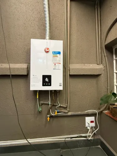 Aquecedor de água a gás digital Rheem 15L