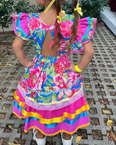vestido são joão vestido junino