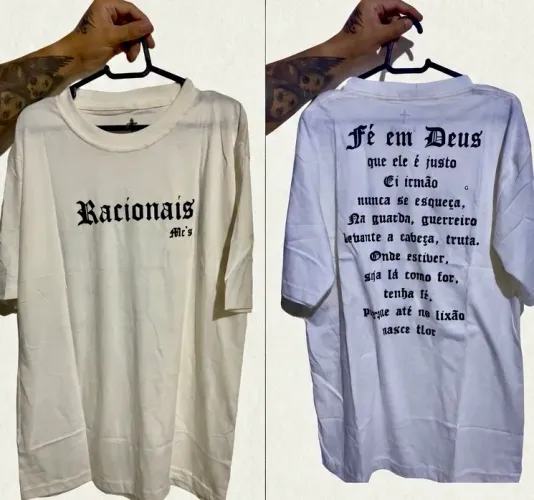 Camisas masculinas Oversized StreetWear