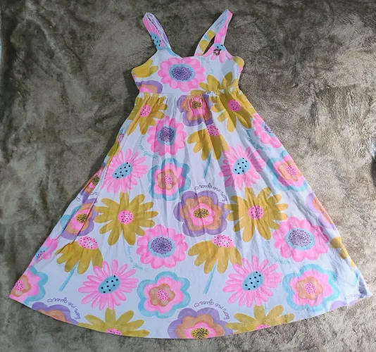 Vestido florido infantil