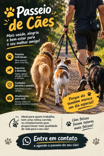 Passeio com seu cão