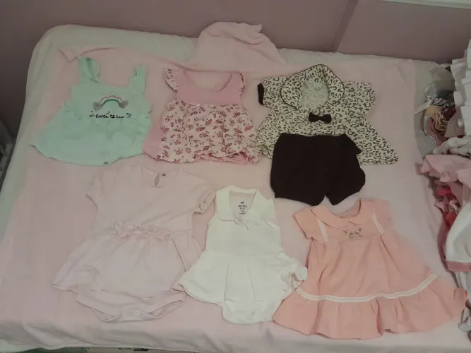 Roupas para bebê menina verão