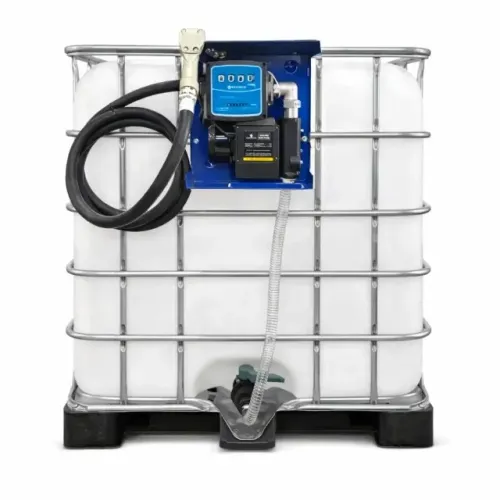 Kit de Abastecimento 220V com Reservatório IBC 1000 Litros Completo