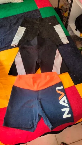 Shorts de academia veste P /M