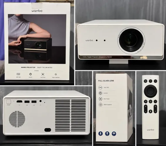 Projetor wanbo x5 pro