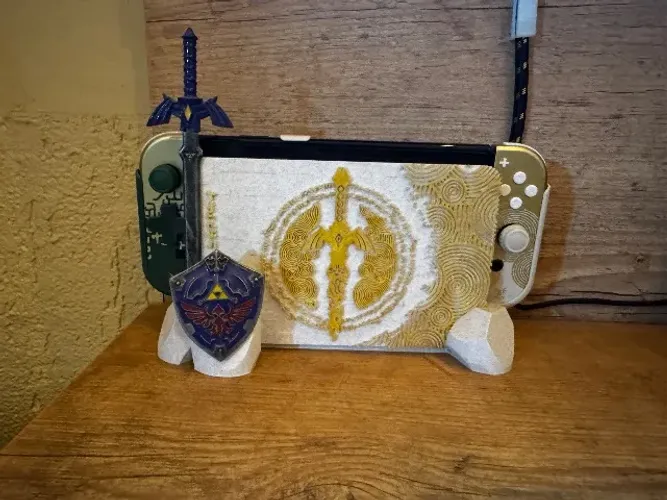 Nintendo Switch OLED - Destravado + Cartao de 512