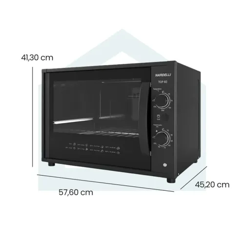 Forno elétrico 60L