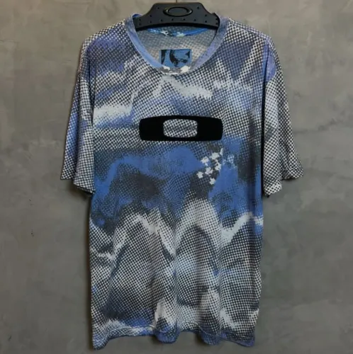 Camisa Oakley PERILD AZUL tamanho M
