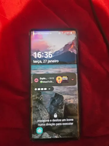 Vendo ou troco lg wing celular em T da lg