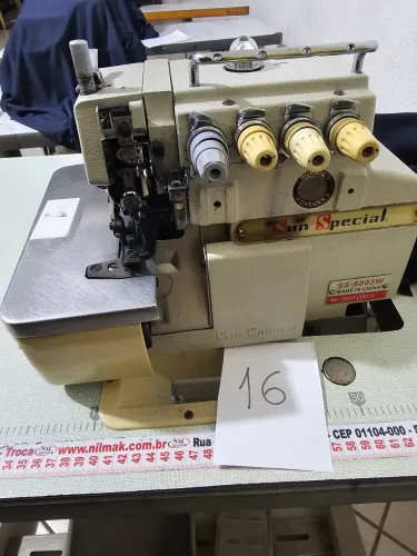 Maquina industrial overlock sun special