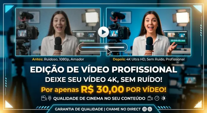 Edição de vídeo profissional