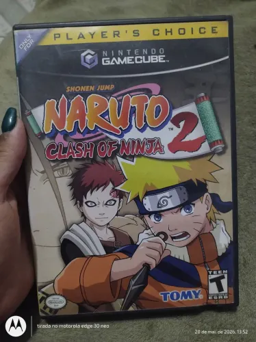 Naruto 2 game cube original funcionando 
