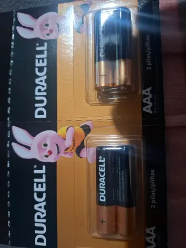 Pilha duracell AAA