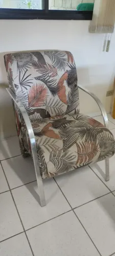 Poltrona Decorativa Manflex Sevilha Floral