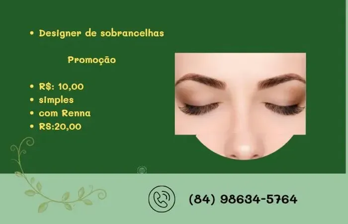 Designer de sobrancelhas 