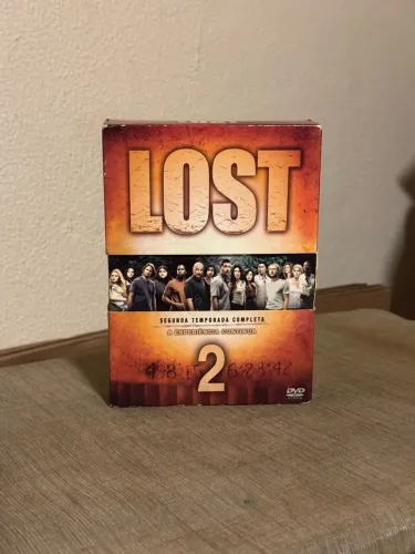 Box dvd segunda temporada da série LOST