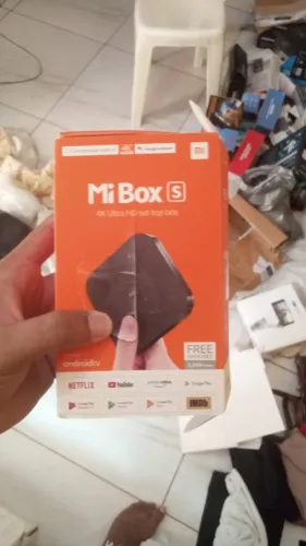 Xiaomi Mi Box S MDZ-22-AB 1ª geração 4K 8GB Preto 2GB RAM com Comando de Voz