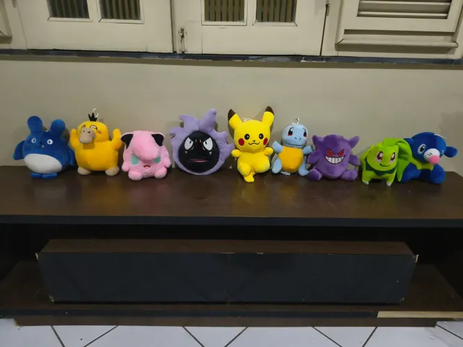 Pelúcias do Pokémon