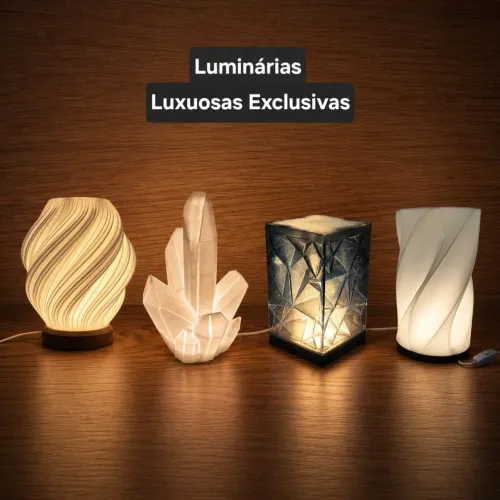 Luminárias Luxuosas Diferenciadas