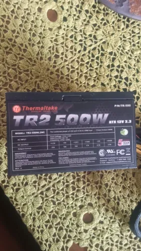 Fonte Thermaltake TR2 500W real