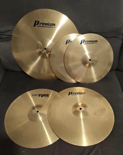 Kit de pratos Premium de latão para estudo
