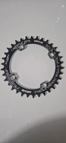 Vendo coroa única 34 dentes, BCD 104 mm.