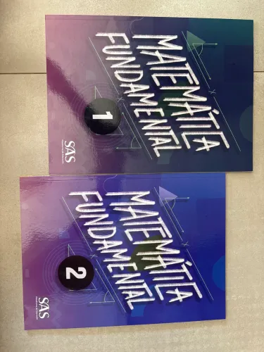 Livro Matemática Fundamental SAS ENEM, Vestibular, Escola
