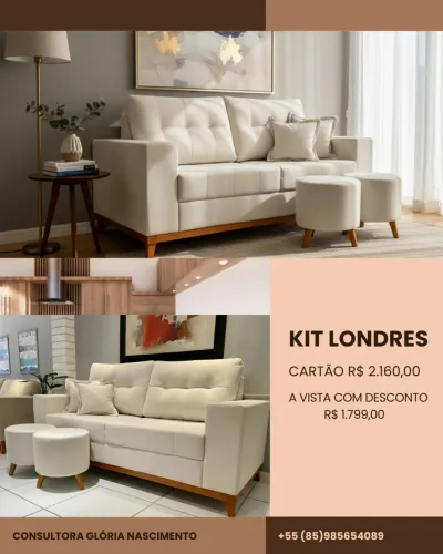 Kit Londres perfeito para apartamento