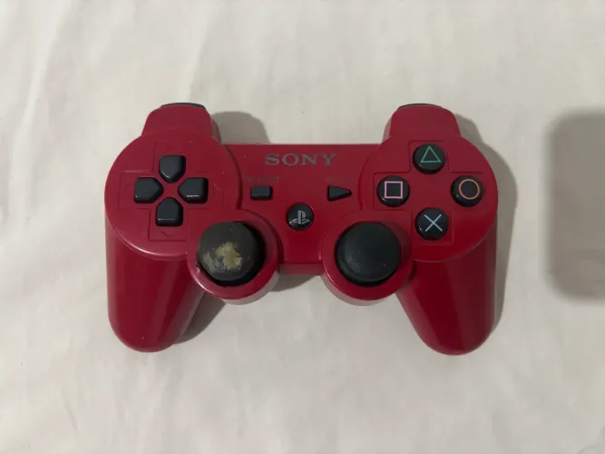 Controle ps3 vermelho original 
