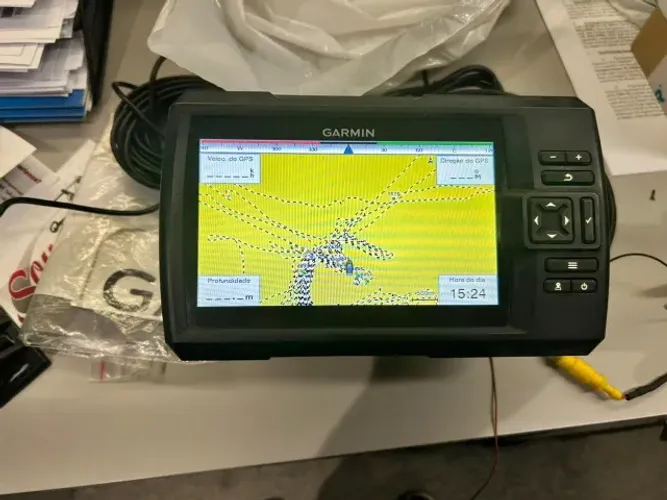GPS Marítimo com Sonar Garmin Striker 7cv