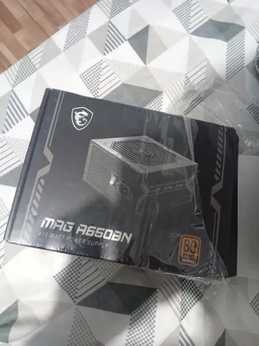 Fonte MSI MAG 650w 80 Plus Bronze <br><br>R$: 280