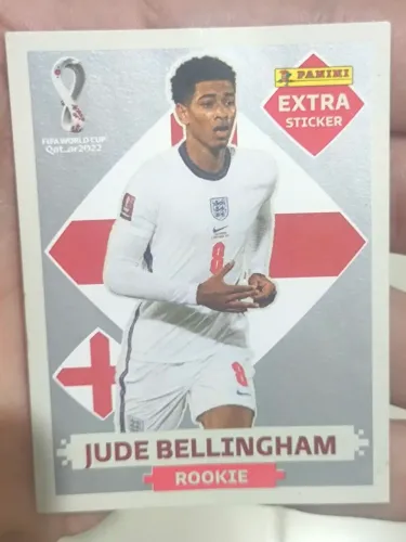 Figurinha Jude Bellingham Prata Copa 2022