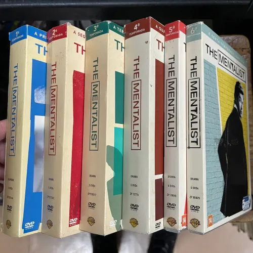 DVD the mentalist 6 temporada completa box 