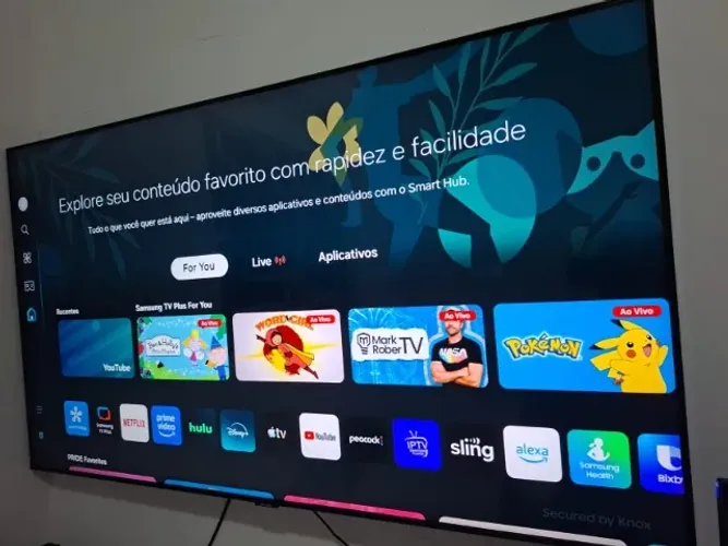 SMART TV SAMSUNG 55" CRYSTAL UHD 4K