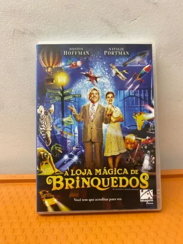 DVD a loja mágica de brinquedos