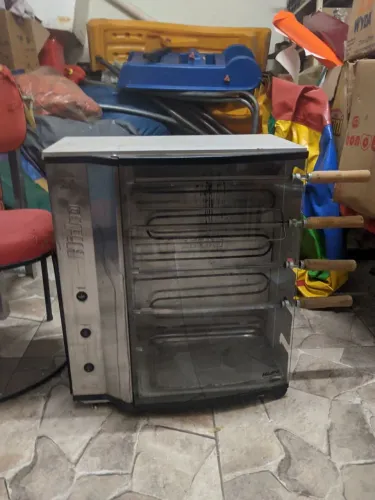 Churrasqueira elétrica rotativa 110v