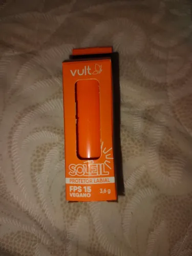 Balm Protetor Labial Vult Soleil FPS15 Cranberry 3,6g