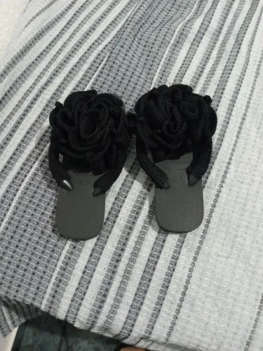 CHINELOS DE CROCHE HAVAIANAS