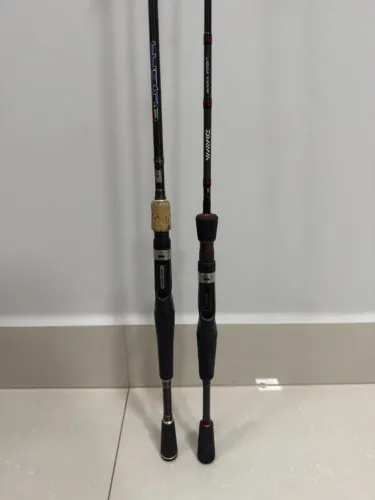 Conjunto Varas Carretilha - Marine Sports e Daiwa