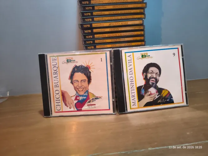 Coleção compositores 38 cds