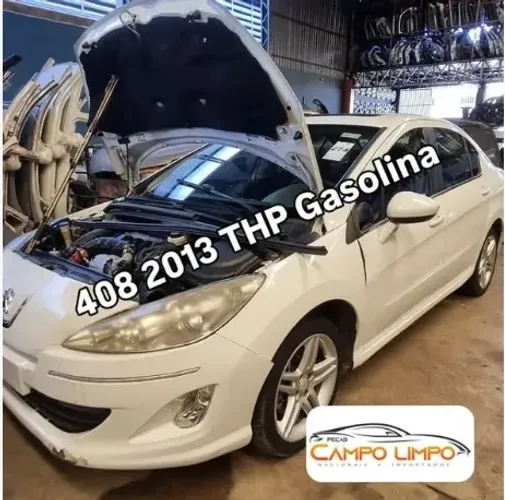 SUCATA PEUGEOT 408 2013 THP GASOLINA (RETIRADA DE PEÇAS) MOTOR CAMBIO BOMBA MODULO CAPO