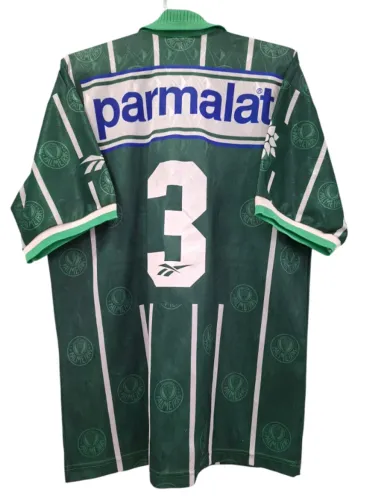 Camisa Palmeiras 1996 de Jogo #3 Manga Curta 106 Gols