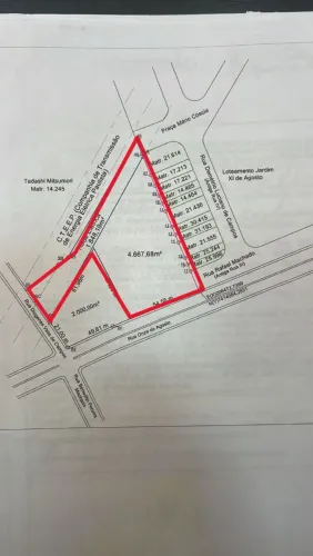 Terreno Área Comercial no centro de Tatuí SP