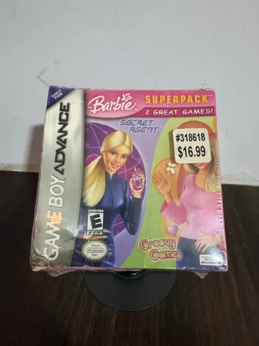 Barbie Secret Agent e Barbie Groovy Games (LACRADO) Game Boy Advanced