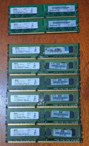 Memórias ddr3 2gb