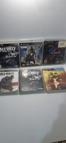 Lote de jogos de ps3