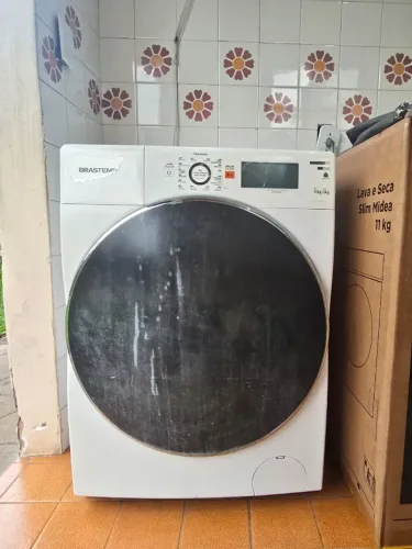 LAVA E SECA BRASTEMP BNQ10 127 V ? LAVANDO / SECAGEM NÃO FUNCIONA