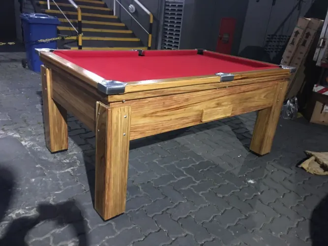 Mesa de Sinuca de Gavetas