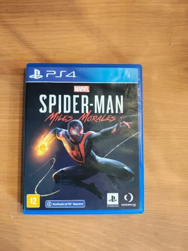 Spider-man Miles Miles Morales Mídia Física PS4