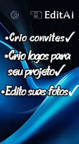 Venha criar sua logo ou editar uma foto 